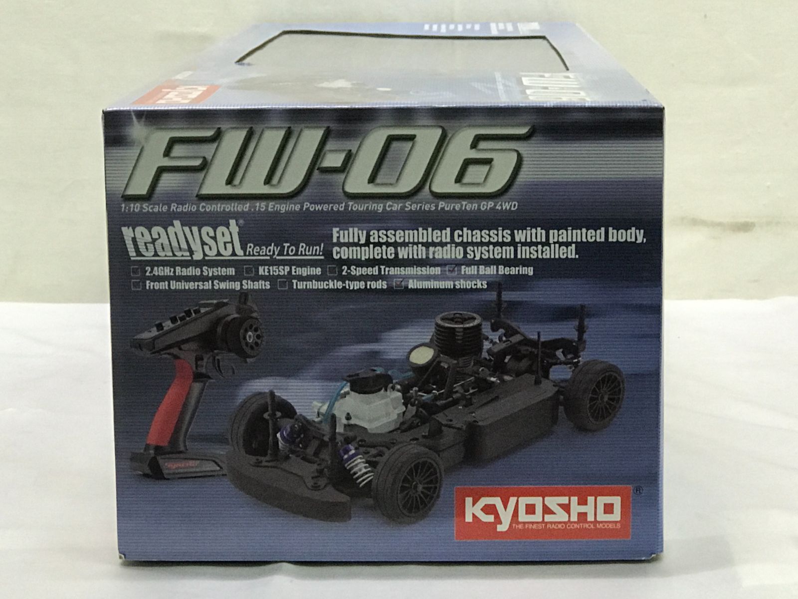 京商 FW-06 1/10 GXR-15 エンジンカー ※値段交渉可能※ 京商 fw-06 1/10 エンジンカーセット 2.4GHz gxr15 kyosho tamiya