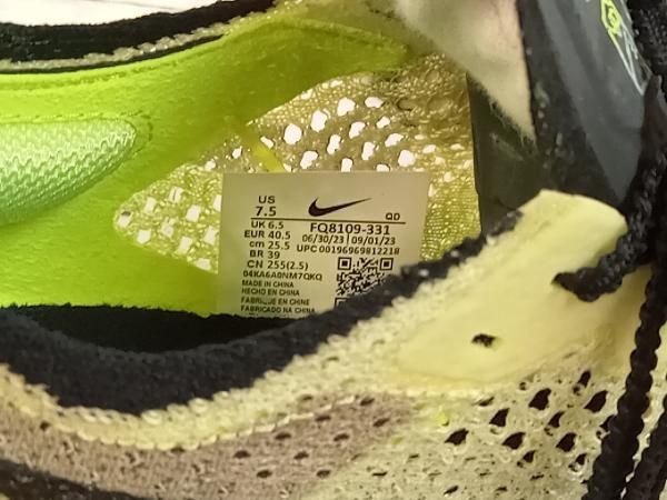 NIKE ナイキ FQ8109-331 ZOOMX VAPORFLY NEXT％ 3 ランニングシューズ サイズ25.5cm ピンク 黄色 スポーツ HRDEVELOPMENT_JP