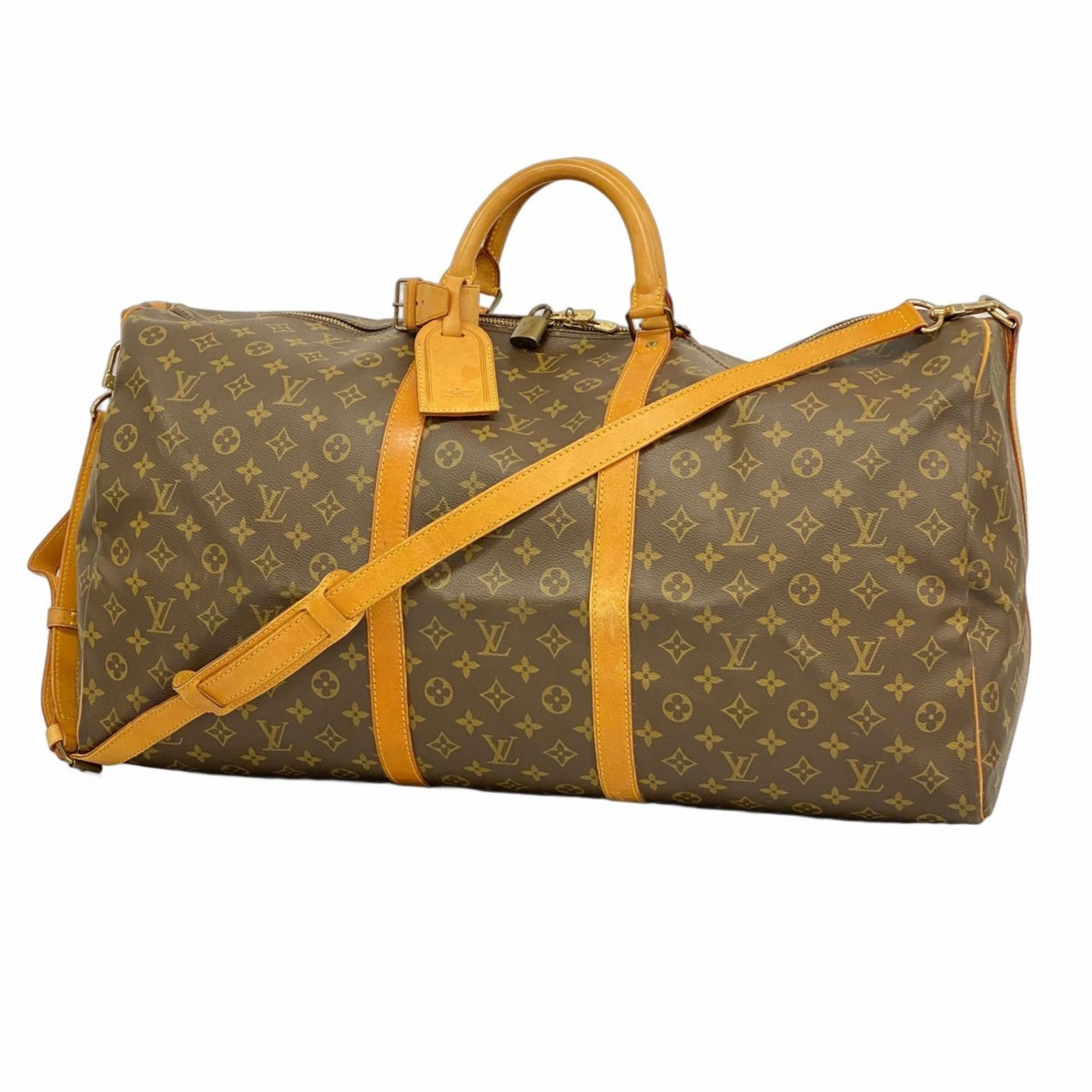 【極美品】ルイヴィトン キーポル60 ボストンバッグ モノグラム M41412 ルイ・ヴィトン(Louis Vuitton) ルイ・ヴィトン ボストンバッグ