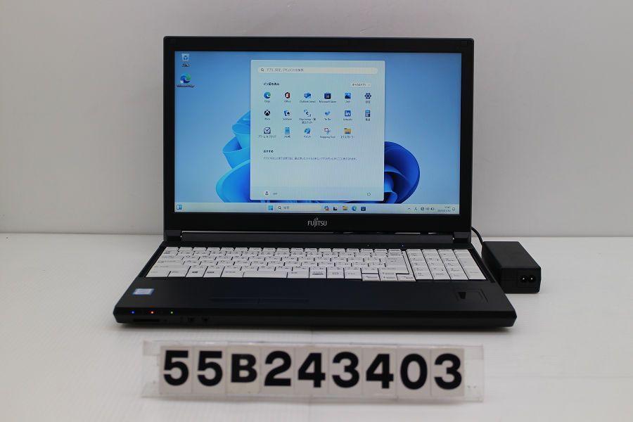 富士通 LIFEBOOK A749/A Core i5 8365U 1.6GHz/8GB/128GB(SSD)/DVD/15.6W/FWXGA(1366x768)/Win11 【55B243403】