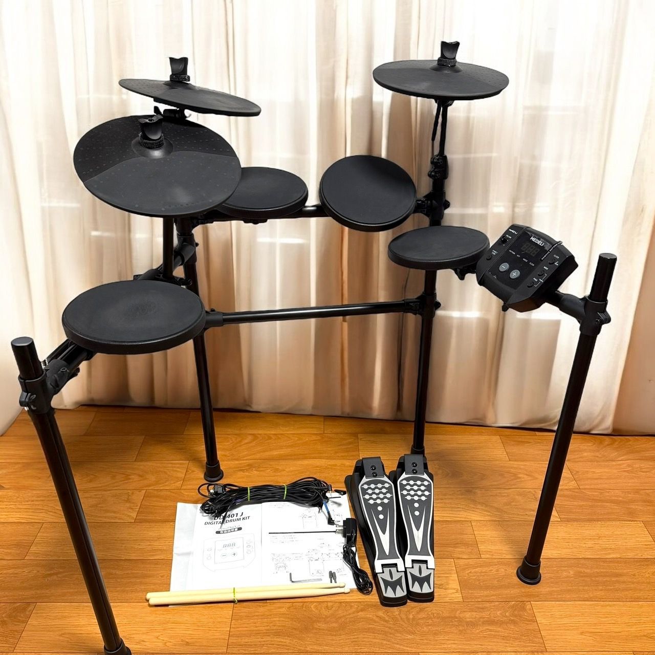 DD401J-DIY KIT Digital Drum Set メデリMEDELI DD401J 電子ドラム