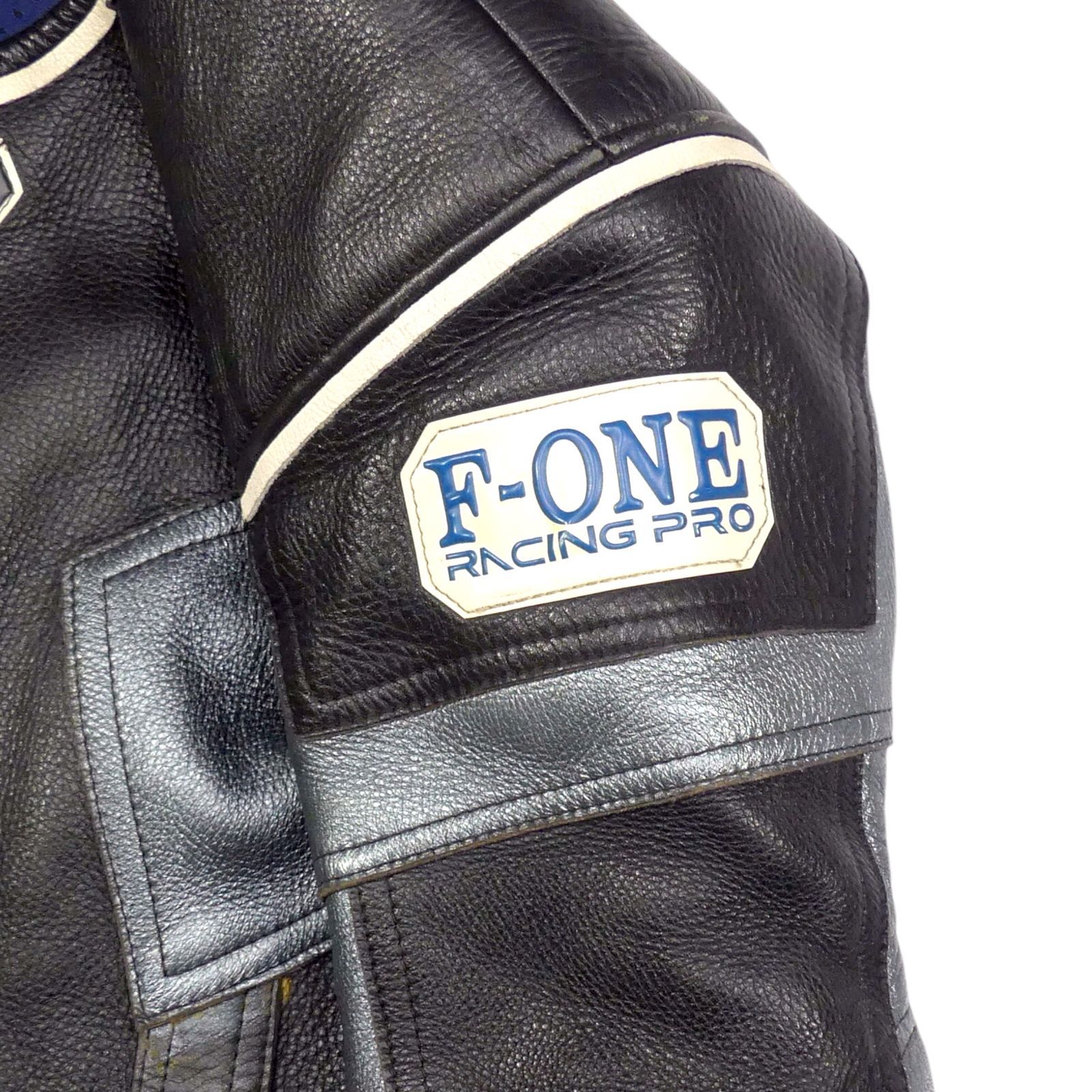 F-ONE エフワン レザーレーシングスーツ 本革 ツナギ L バイク
