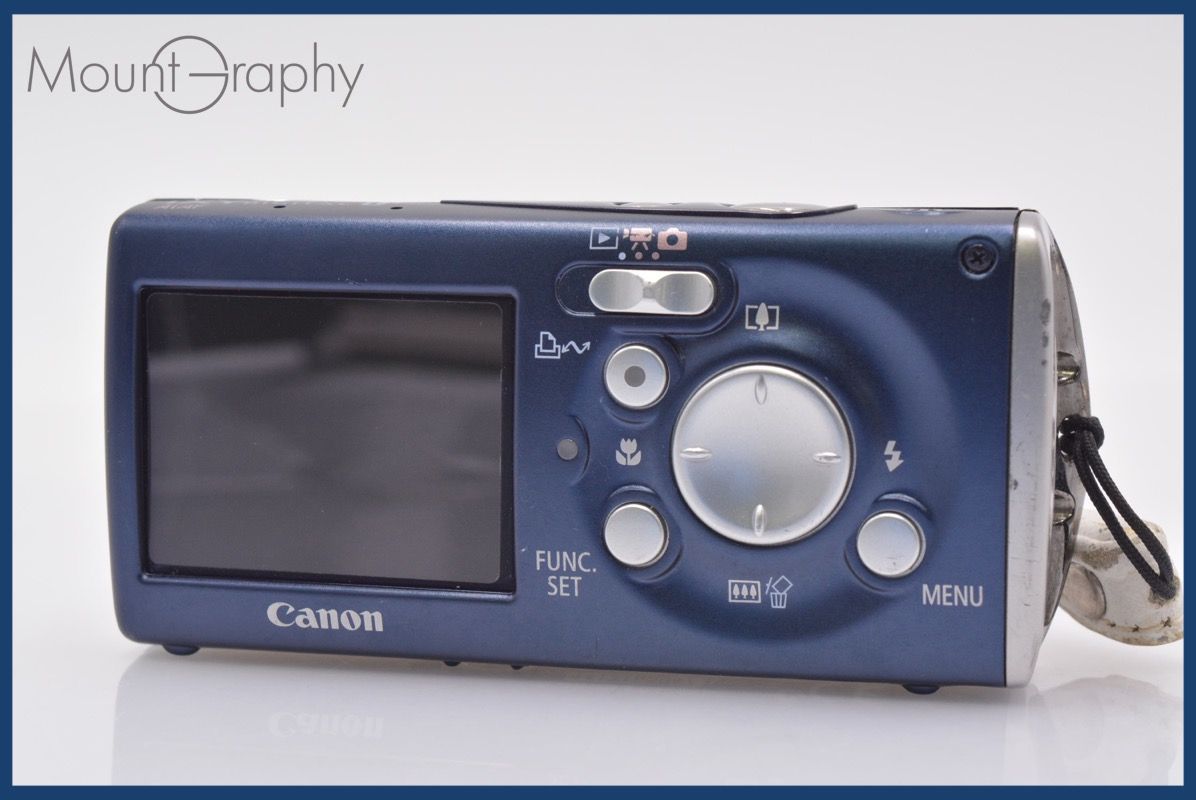 ジャンク Canon IXY DIGITAL LI4 オリーブグレー
