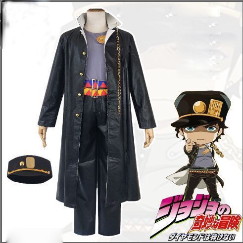 ジョジョの奇妙な冒険 空条承太郎 くうじょうじょうたろう コスプレ衣装 ムサシ コジロウ 全セット コスプレグッズ 人気キャラムサシ コジロウコスチューム 変装 クリスマス ハロウィン イベント 仮装