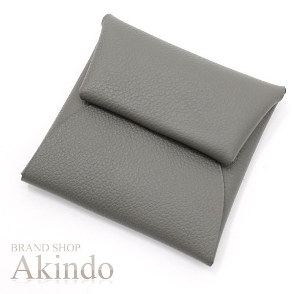 未使用 エルメスHERMES バスティア U刻印 ケース グリメイヤー 未使用 エルメス HERMES レディース バスティア U刻印 コインケース