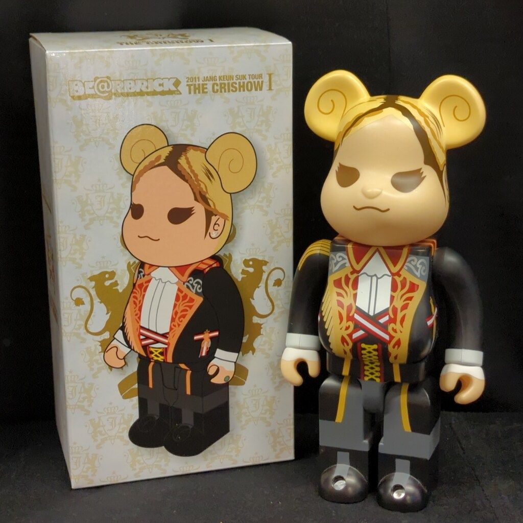 MEDICOMTOY BE RBRICK|チャン グンソク CRISHOW Ⅰ 黒服 400%