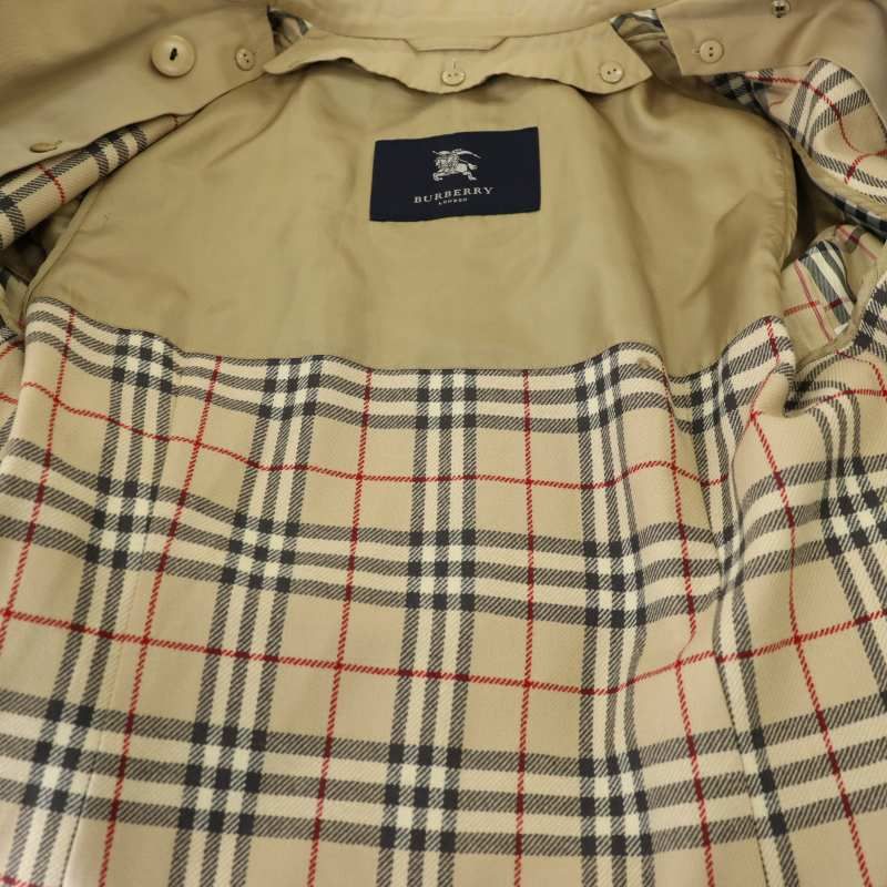 バーバリー ロンドン ライナー付き トレンチコート ベージュ　L　ノバチェック バーバリー ロンドン BURBERRY LONDON ノバチェック ライナー