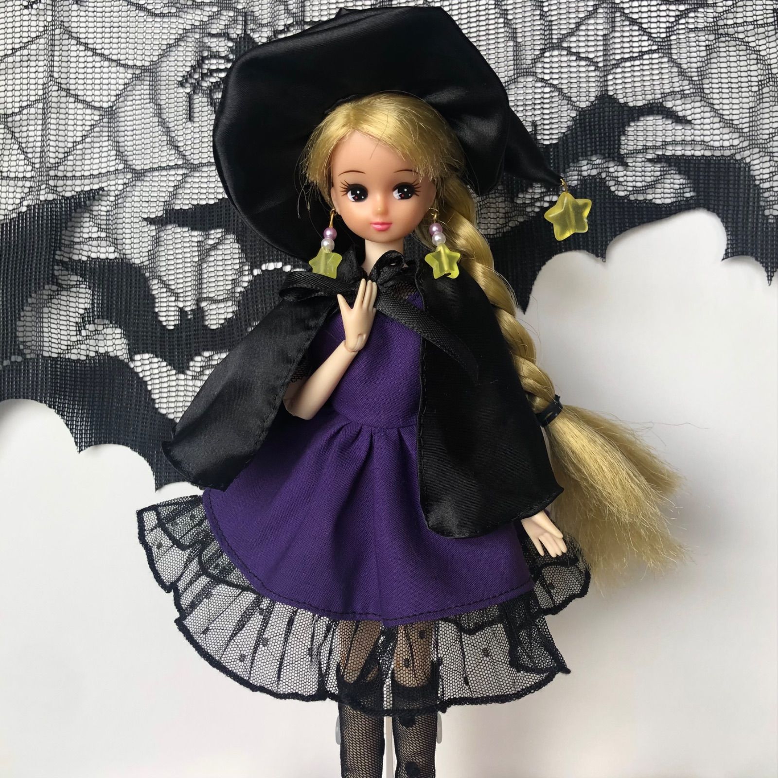 ハロウィンだから魔女になりきり リカちゃんサイズ服 - ツキミアイス