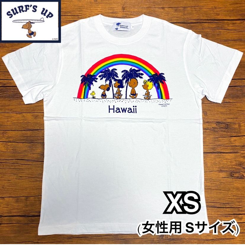 XS 新品 希少 ハワイ限定 モニホノルル 日焼けスヌーピー 男女