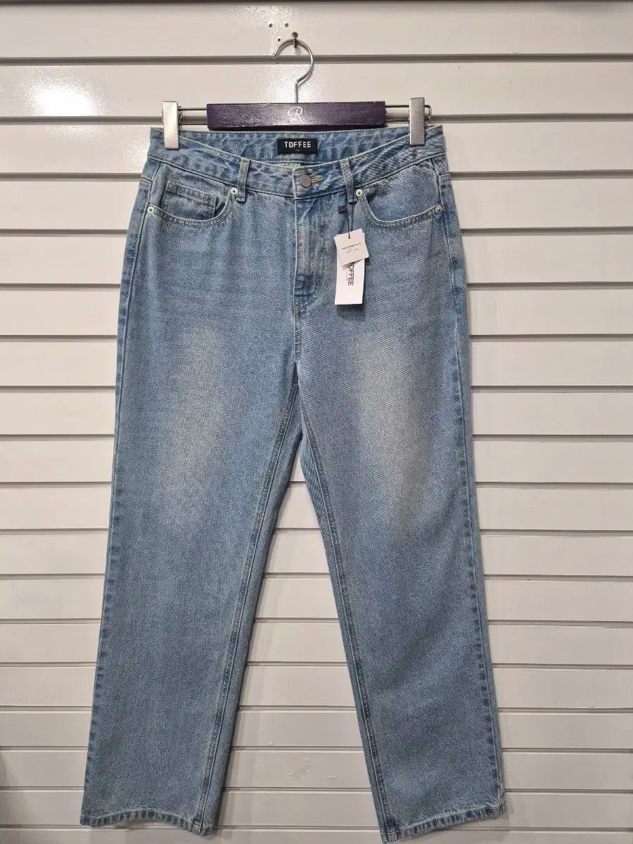 TOFFEE 未使用 ワイド デニム L （ 31 ） 総丈 106cm