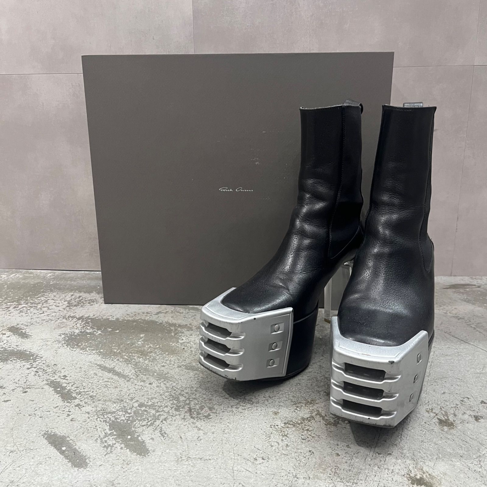 参考上代354200円 Rick Owens Grill Kiss Boots グリル