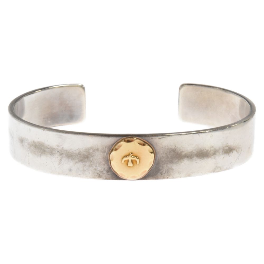 goro's (ゴローズ) 平打ちブレスM バングル シルバー/ゴールド