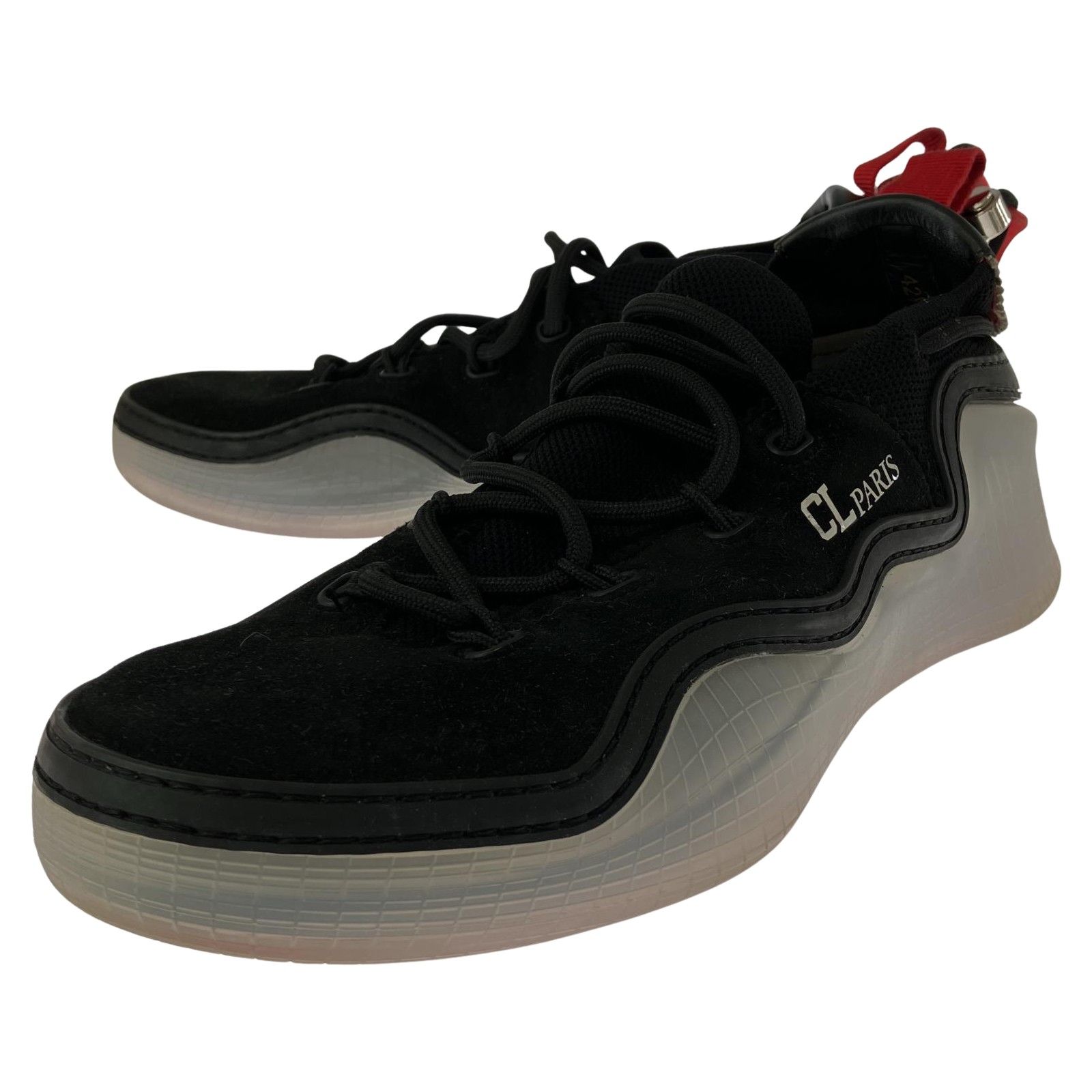 Christian Louboutin Arpoadorスニーカー size42 1/2/ブラック - メルカリ