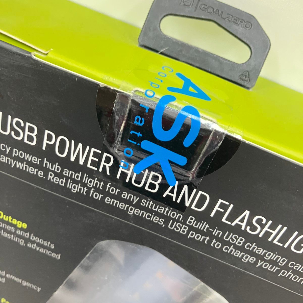 〇〇ASK GOAL ZERO ゴールゼロ LEDフラッシュライト Torch 250 91110