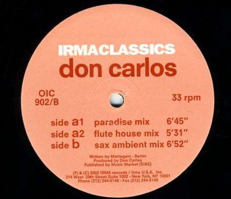 米12” Don Carlos Alone OIC902 Irma Classics /00250 レコード 米12” Don Carlos Alone OIC902 Irma Classics /00250