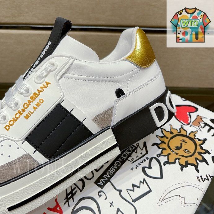 DOLCE&GABBANA スニーカー Mixed-material DG CUSHION sneakers in Multicolor for Women