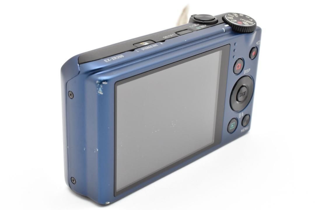 270 CASIO EXILIM EX-ZR200 ブルー 270 CASIO EXILIM EX-ZR200 ブルー - メルカリ