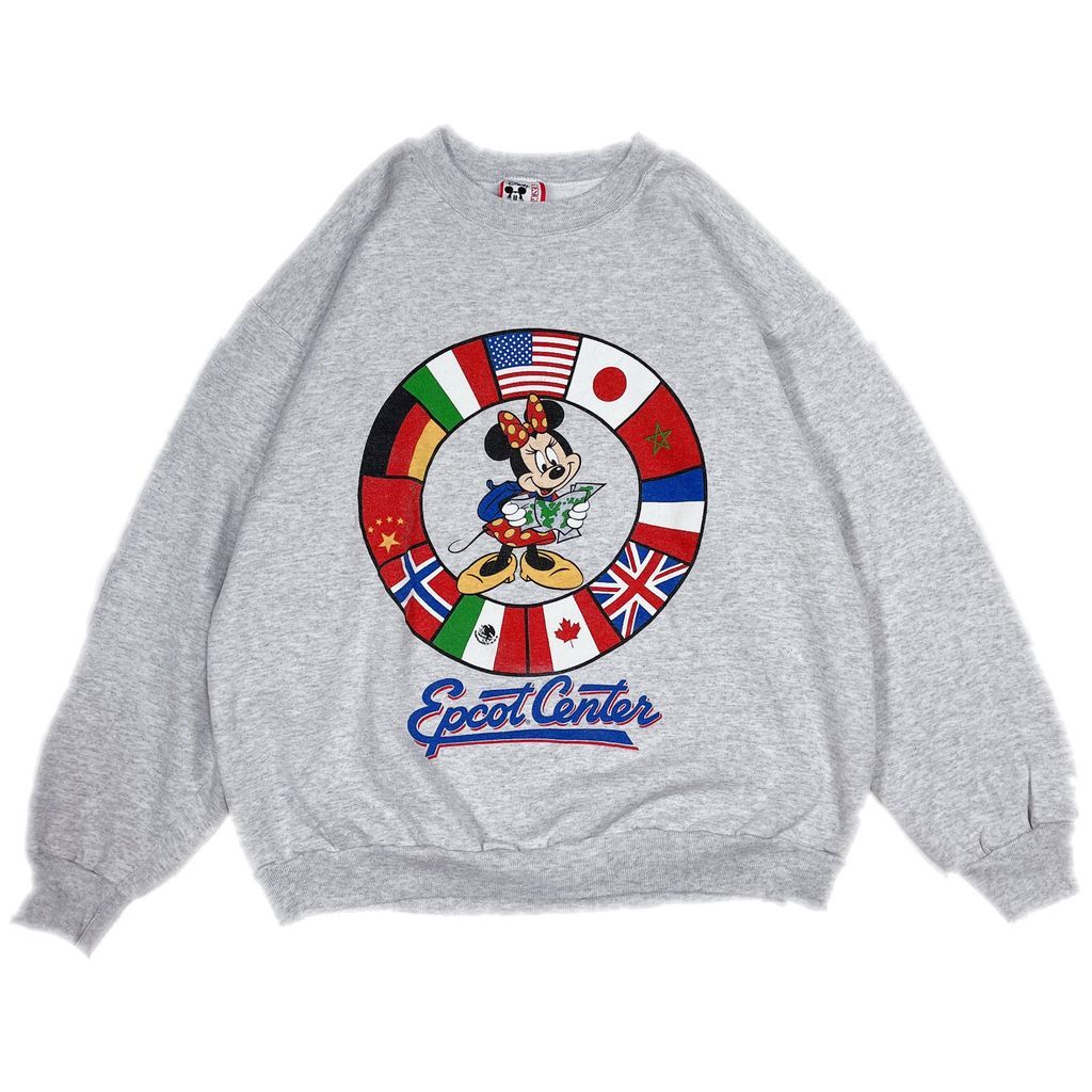XLsize Minnie USA製 Epcot Center sweat