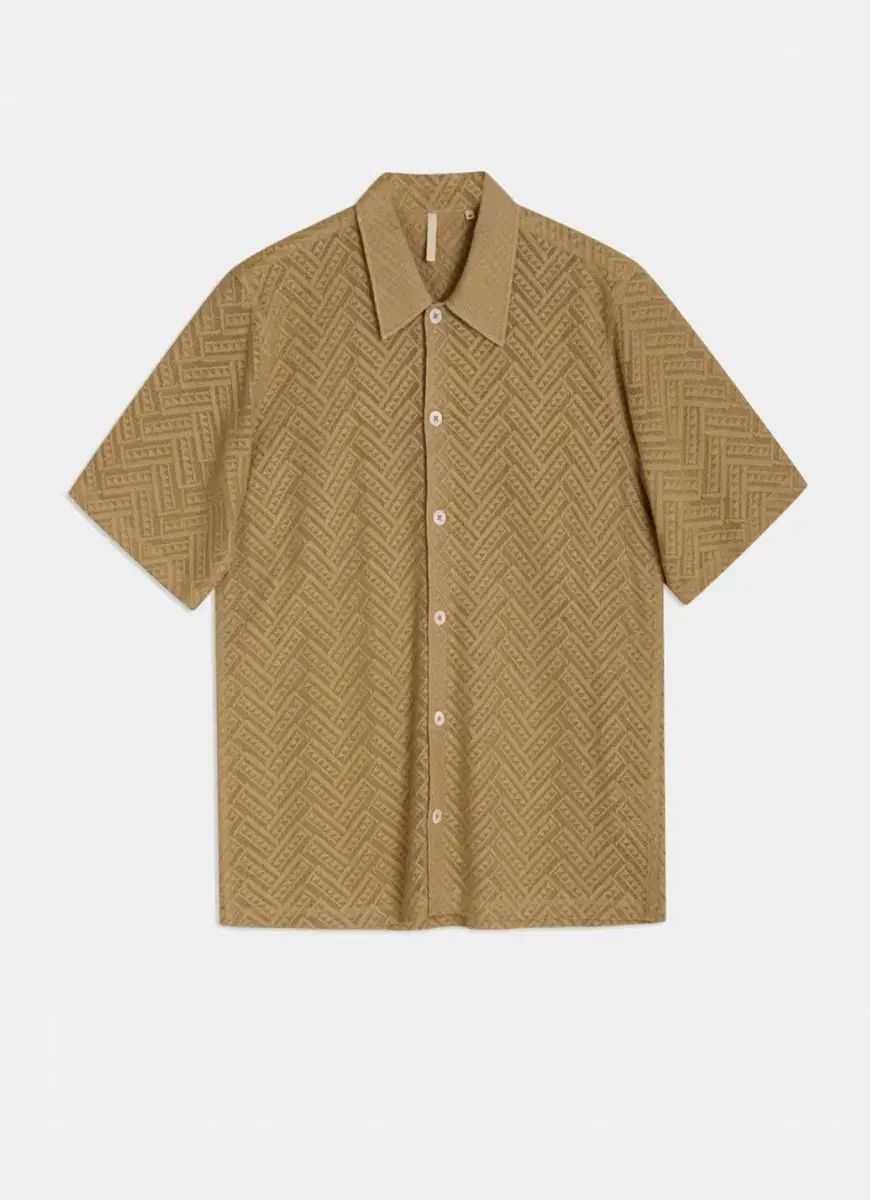 SUNFLOWER Spacey SS Shirt ー Khaki