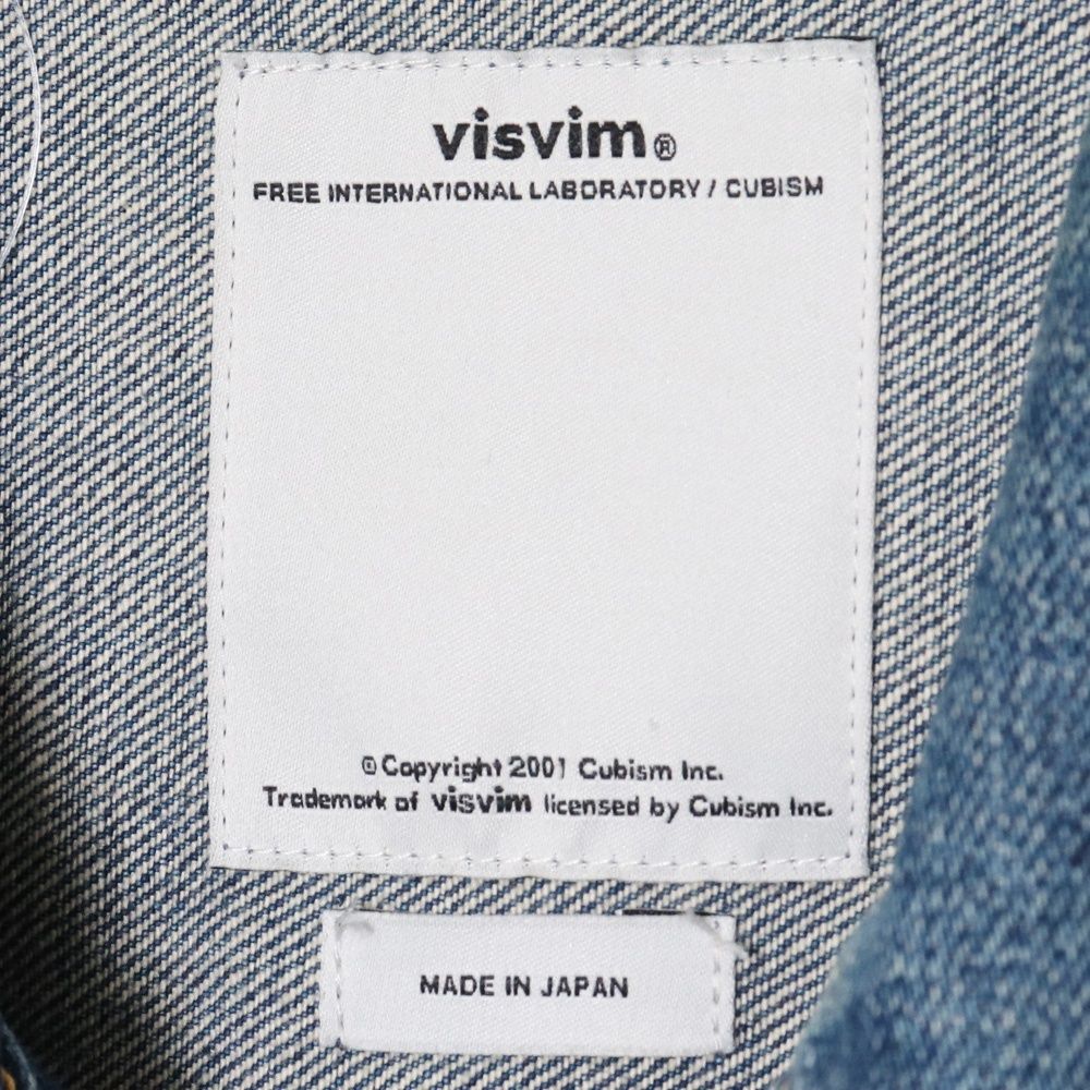 VISVIM SS 104 JKT DAMAGED サイズ3