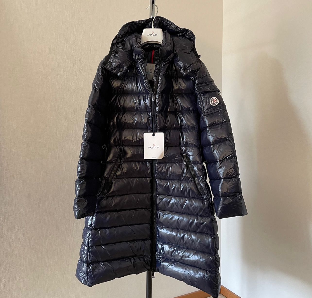 ☆超目玉】 新品、未使用 Moncler Moka navy モカ ネイビー サイズ1 ...