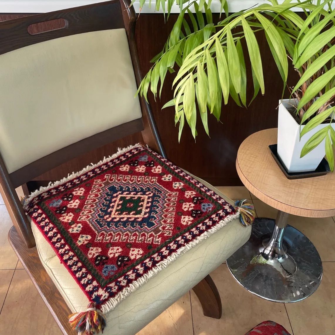 パキスタン絨毯 大塚家具 エメラルドグリーン ウール 272×201 cm