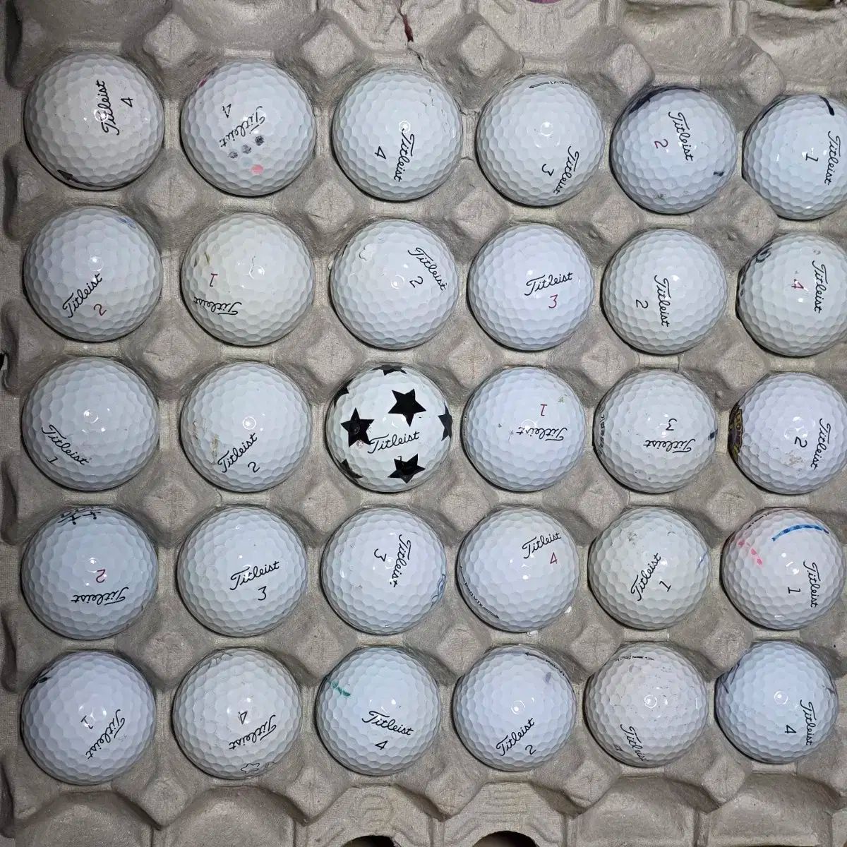 タイトリスト Pro 【A40】 Titleist PROV1 白 2023年 ロストボール 24