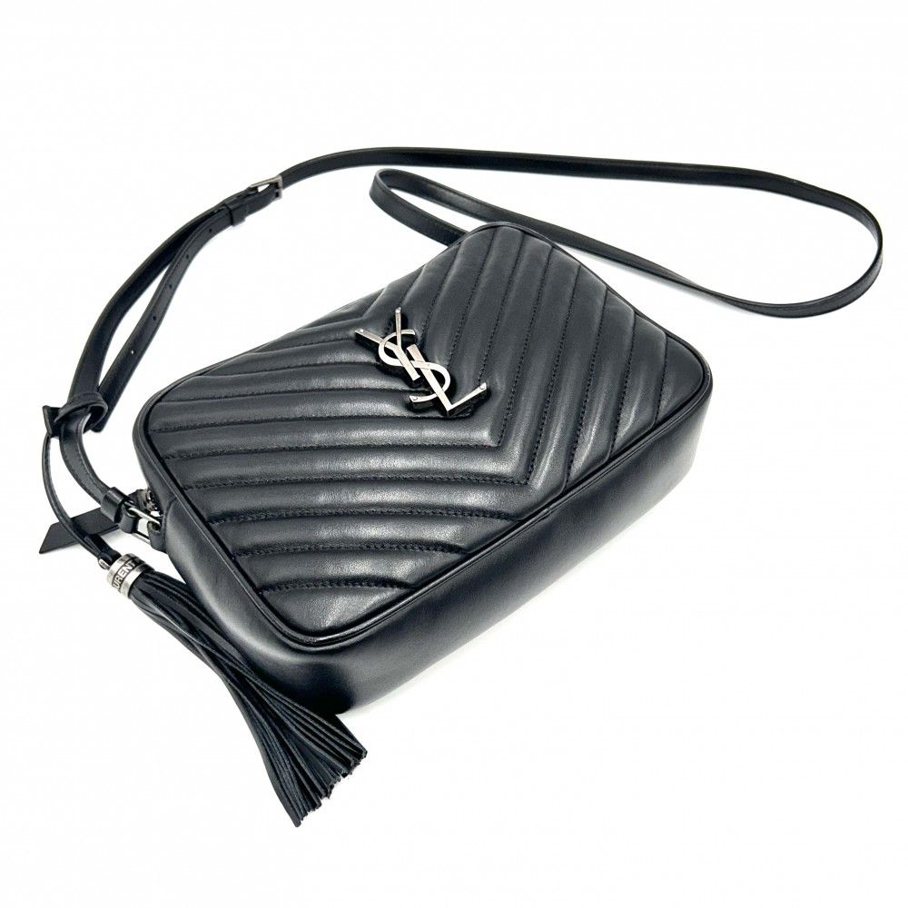 Saint Laurent●カメラタッセルクロスバック 612544 SAINT LAURENT サンローラン ショルダーバッグ LOU ルー 612544