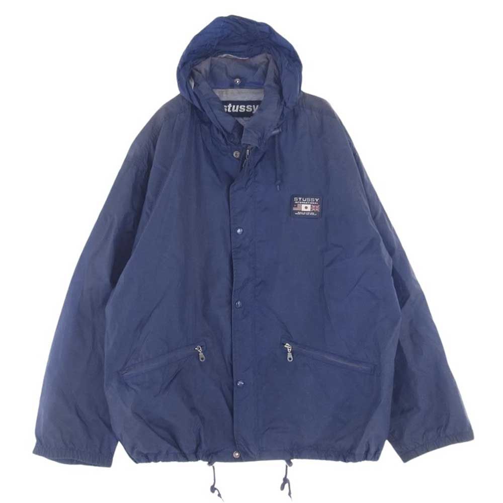 STUSSY ジャケットn-3b ネイビー L