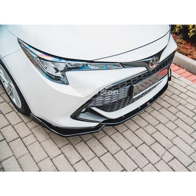 2019- トヨタ カローラ スポーツ 210系 フロントリップ スポイラー V.2