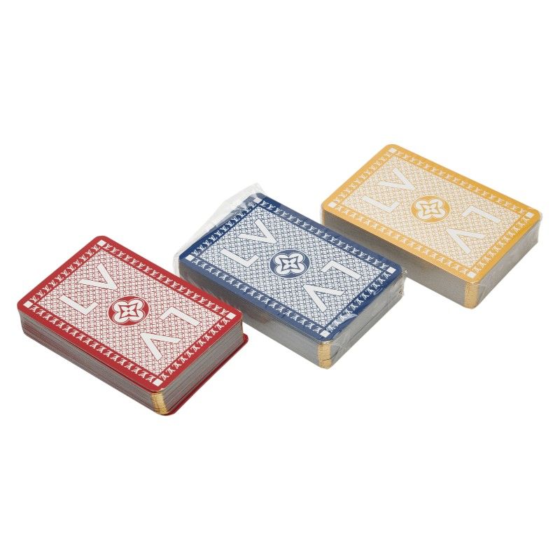 ルイ ヴィトン トランプ 3セット レッド ブルー イエロー 紙 レディース LOUIS VUITTON 1-0206045