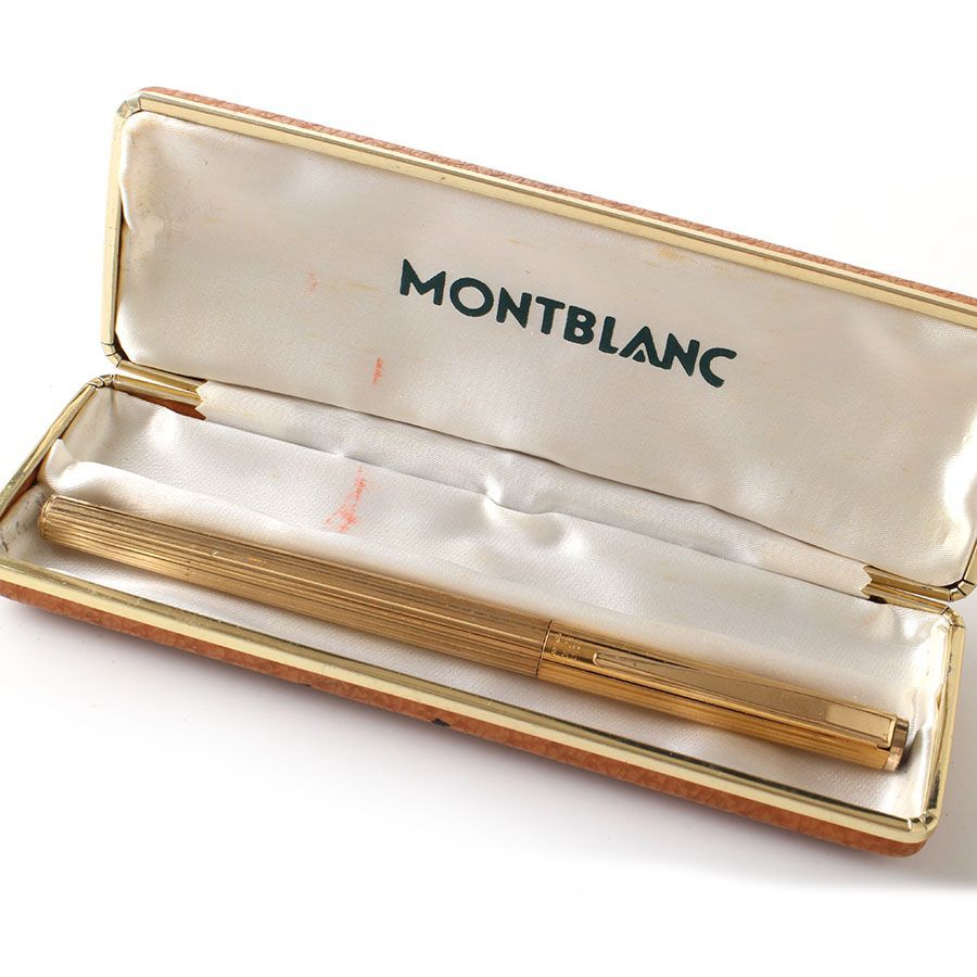 MNH25023 MONTBLANC モンブラン 万年筆 ペン先585刻印 Nobless