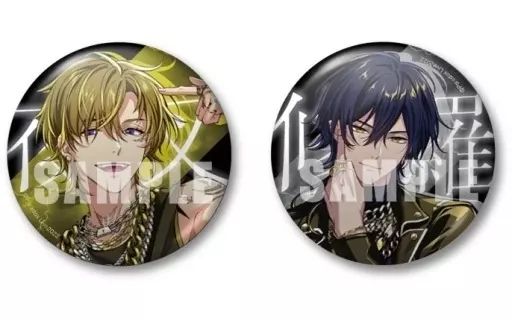 中古】バッジ・ピンズ 九頭竜智生＆辰宮晴臣 武雷管 缶バッジセット