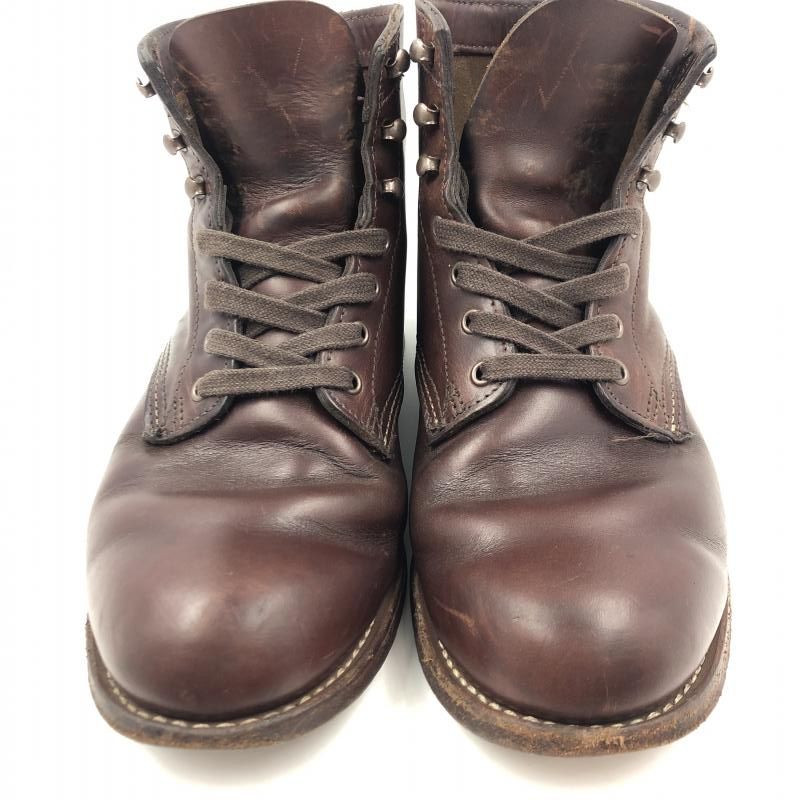 中古】WOLVERINE 1000マイルブーツ ブラウン サイズ9 △カカト減[24 
