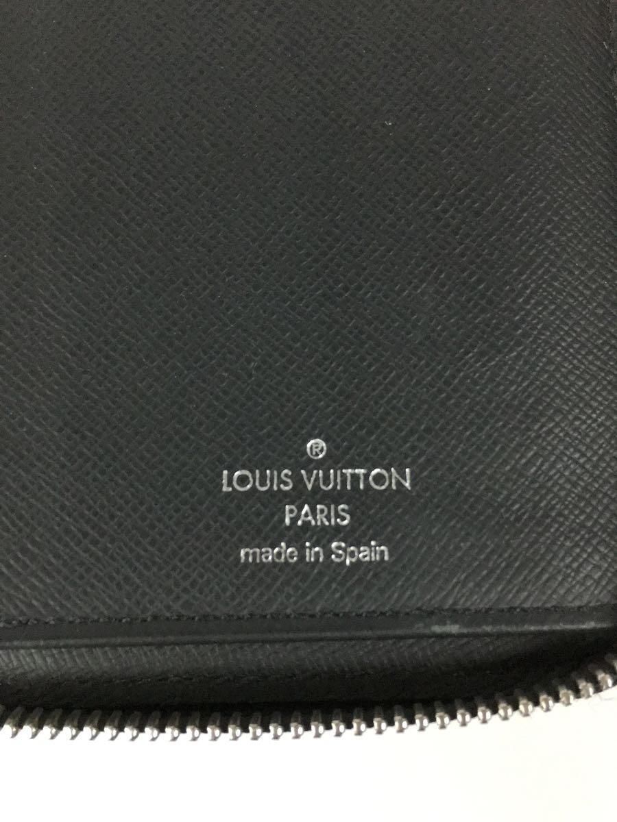 LOUIS VUITTON ジッピー・ウォレット・ヴェルティカル ダミエ・グラフィット ブラック PVC メンズ - 長財布