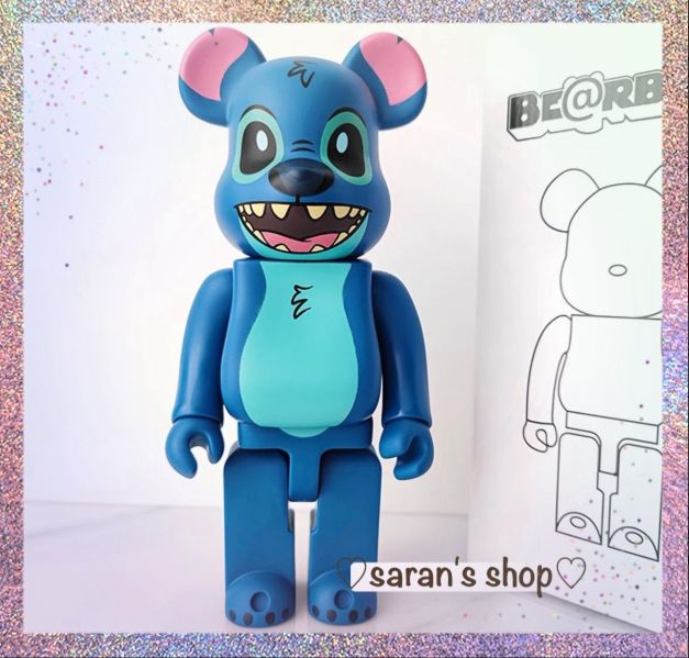 新品 未使用！ベアブリック BE@RBRICK 400% 28センチ スティッチ