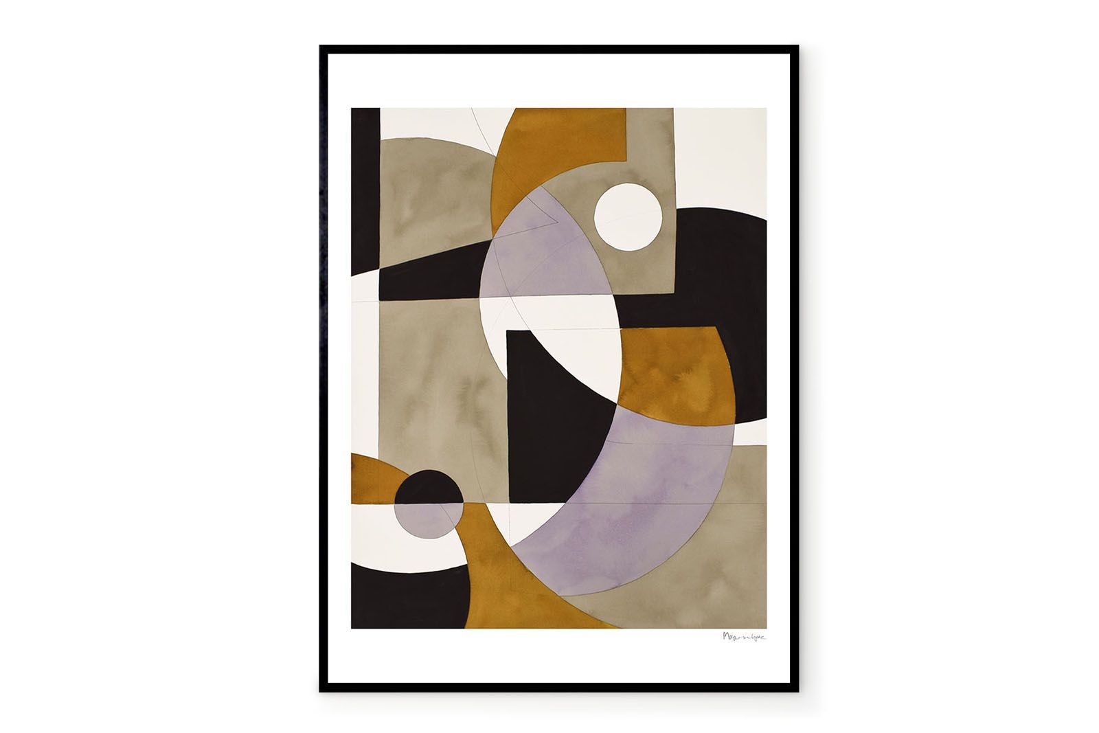ポスター/アートプリント　50×70cm　Composition 02/124x10436-50x70