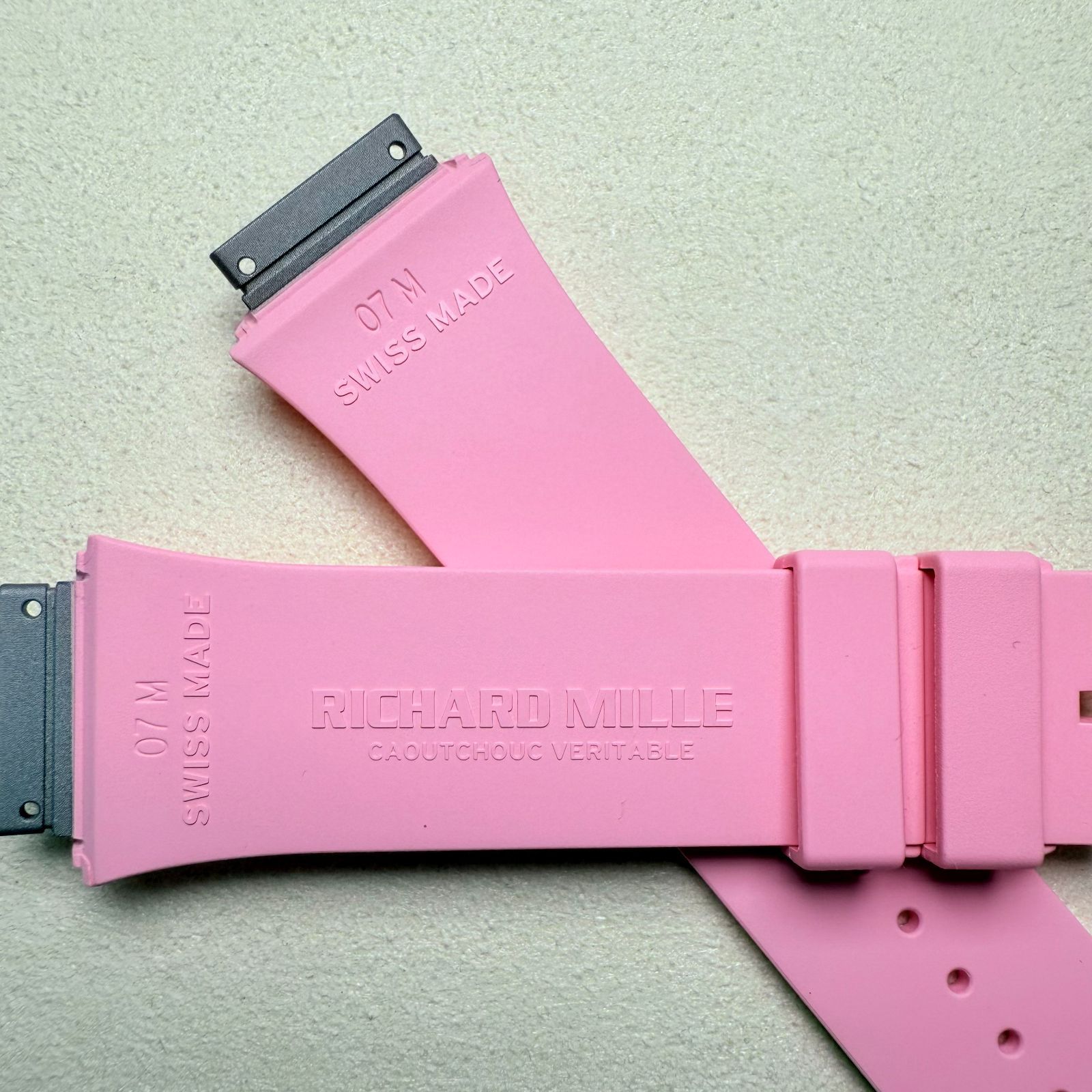 リシャールミル ラバーストラップ ベルト RM10 STRAP ORANGE M