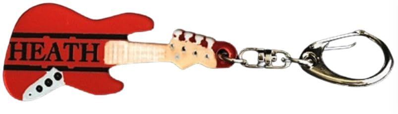 HEATH ヒース X JAPAN 公式グッズ ミラー BASS キーホルダー 赤 レッド レッド