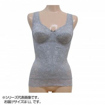TAMURA Yauco 総レース多機能ボディシェーパー TYP90 パウダーグレー LL-TYP90-224-LL
