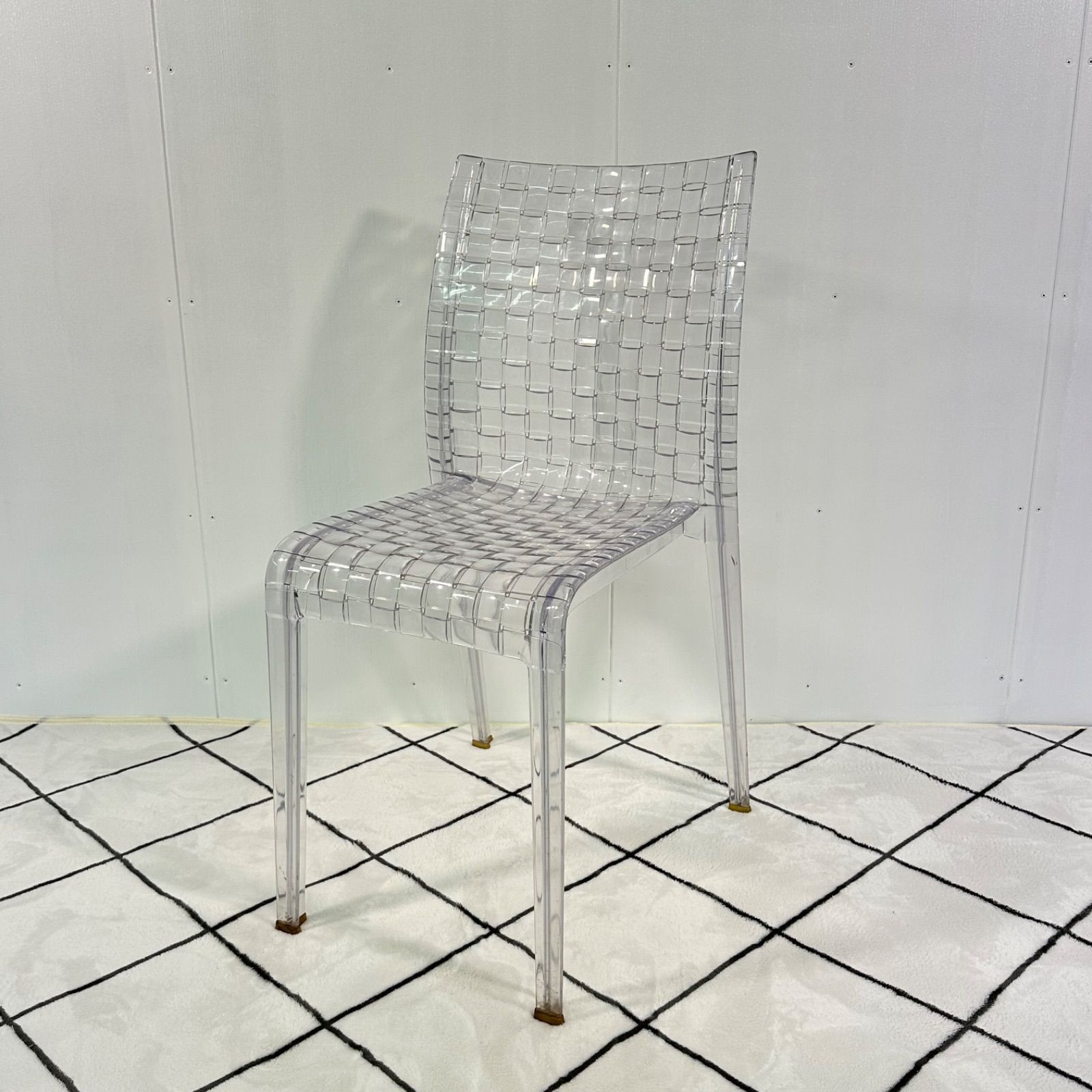 Kartell カルテル　アミアミチェア　クリスタル　ダイニングチェア