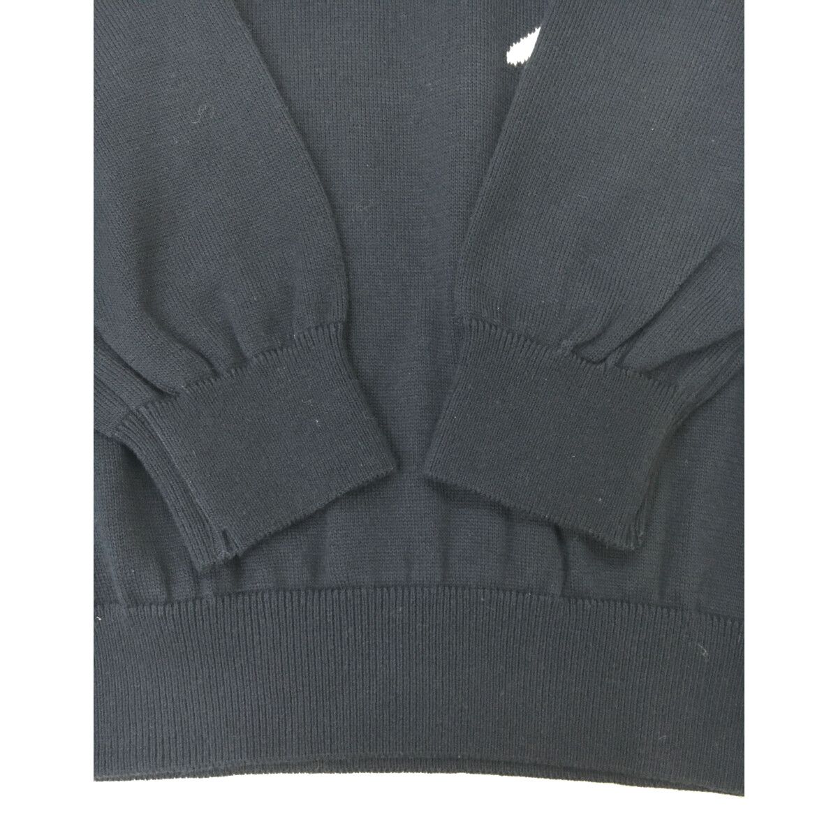 未使用品 レディース アンパスィ and per se セーター M 紺 ネイビー