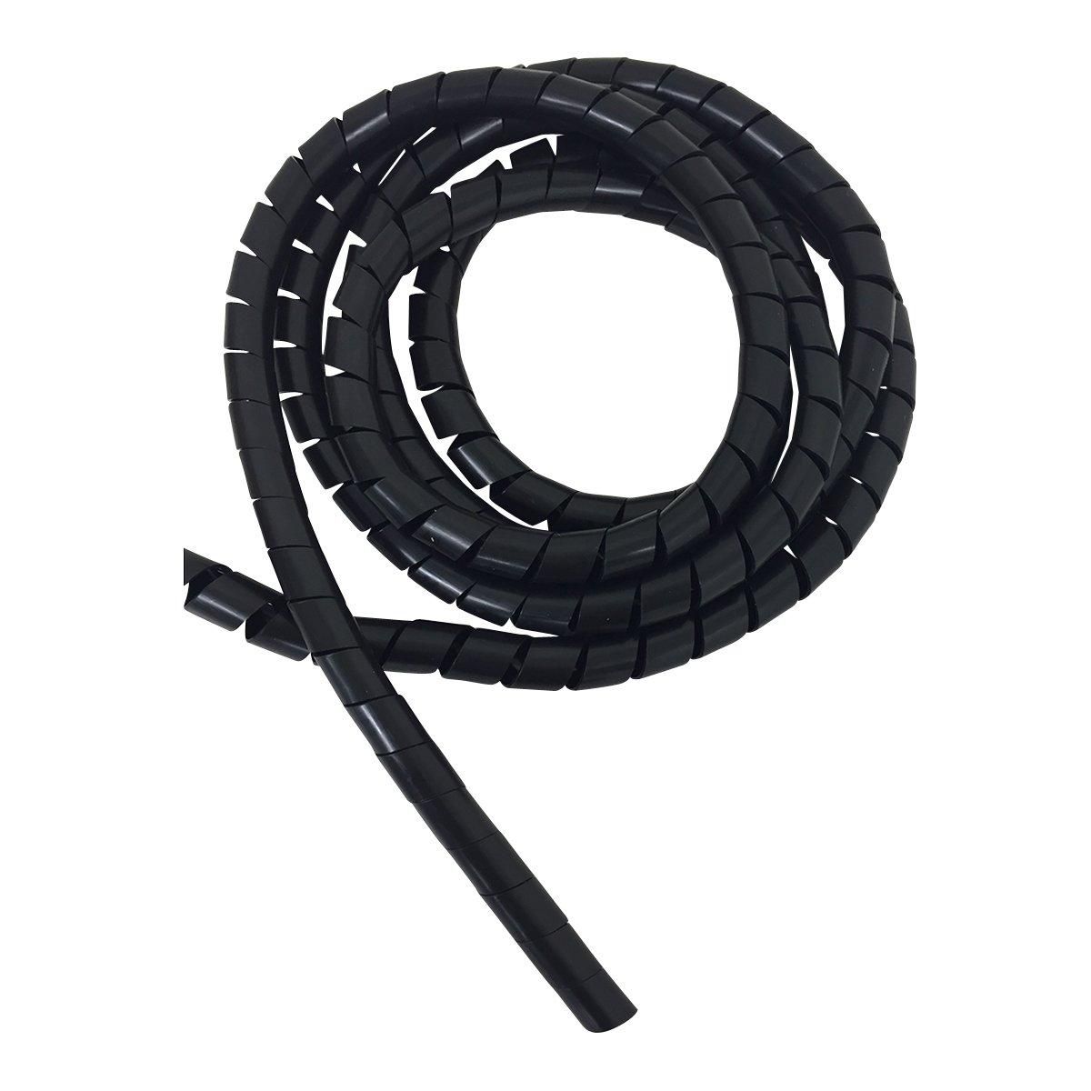 2営業日で発送 興和化成 KOWA スパイラルチューブ 25X20m ブラック