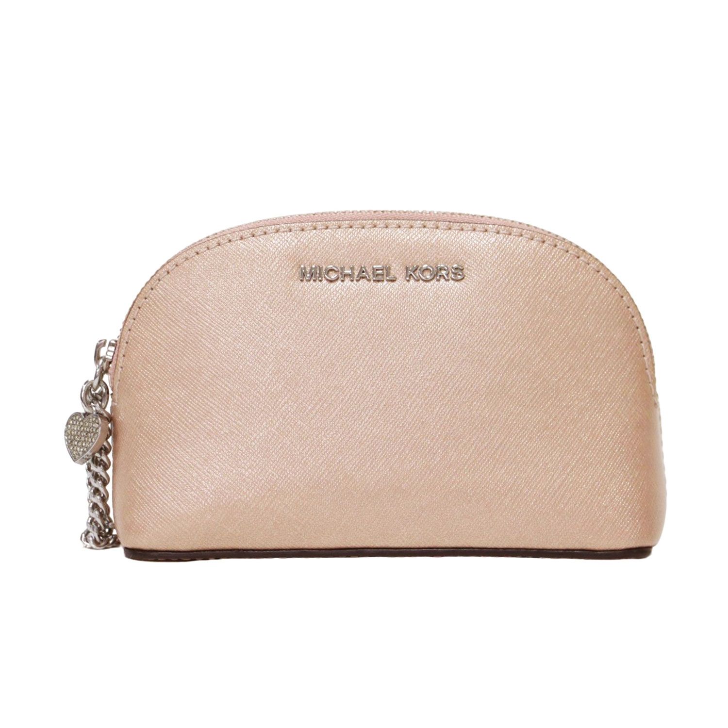 MICHAEL KORS マイケルコース ポーチ ピンク系 | チャーム付き