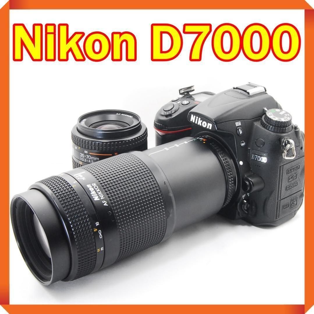 ❤ Nikon D7000 ニコン 一眼レフ スマホ転送 高速連写 98k2368 - メルカリ