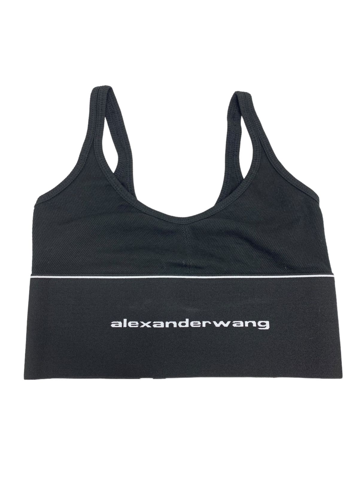 アレキサンダーワン RIBBED BRA WITH LOGO ELASTIC 1CC4218077