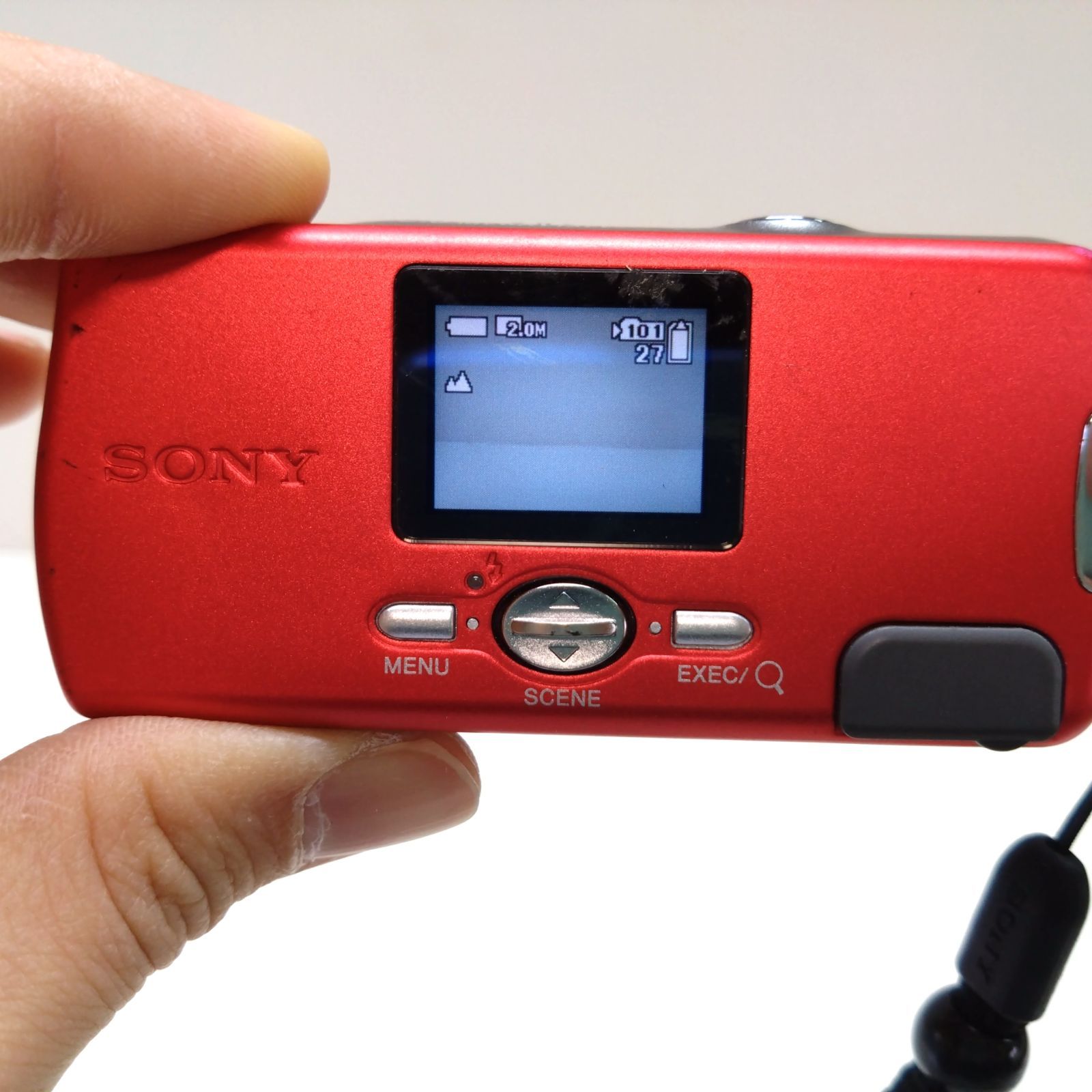 33 SONY Cybershot U DSCU30 デジタルカメラ デジカメ 赤 レッド ソニー サイバーショット メルカリ