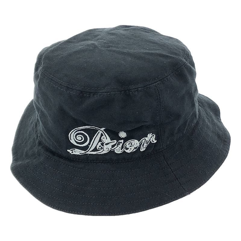 Dior / ディオール | x Kenny Scharf / ケニーシャーフ Bucket Hat / ロゴ バケットハット 帽子 / ユニセックス | M | black | メンズ Dior / ディオール | x Kenny Scharf / ケニーシャーフ Bucket Hat