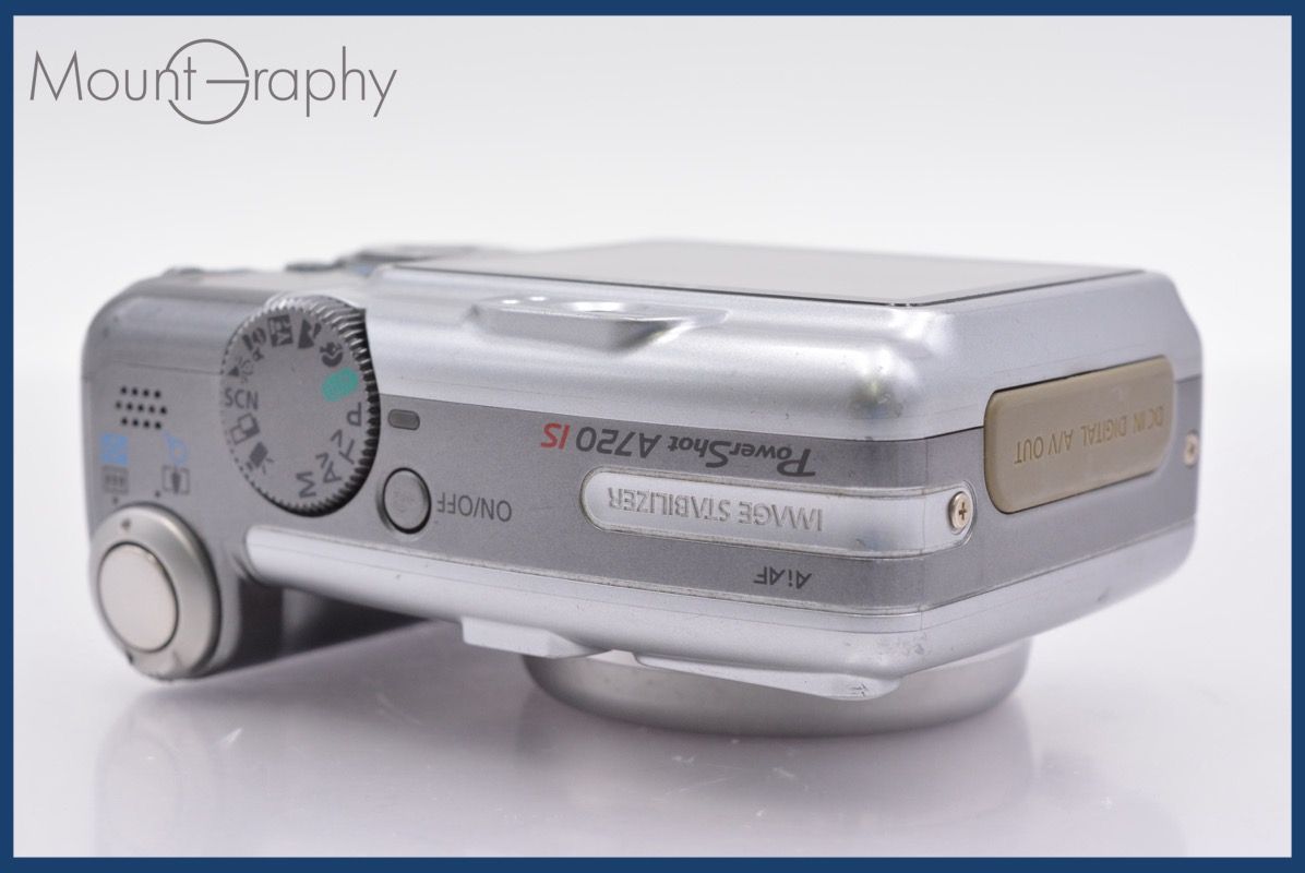 ☆極上美品☆ キヤノン Canon Power Shot A720 IS 6x 単三電池