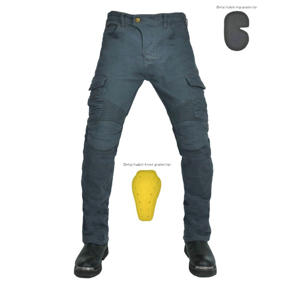 ネイビー  3XL  ライダーパンツ バイクパンツ pkjes3 バイクパンツ ライダーパンツ バイクウェア メンズ レディース ライダースパンツ ライディングパンツ レーシングパンツ プロテクター付 ジ
